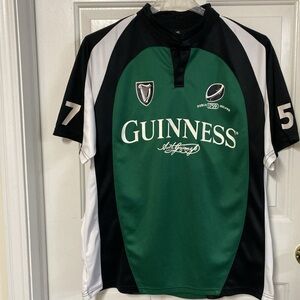 Guinness Rugby jersey size large